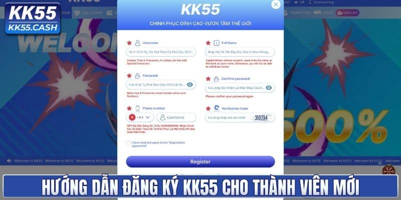 Đăng Ký KK55 - Bí Quyết Chuẩn Để Mở Khóa Trải Nghiệm