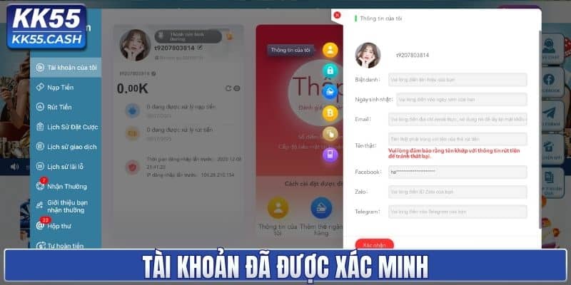 Cách Rút Tiền KK55 Về Tài Khoản Nhanh Và Đảm Bảo An Toàn