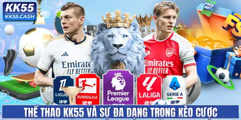 THỂ THAO KK55 ✔️ Kèo Nhà Cái 5 | Sảnh Cược Bóng Đá Uy Tín