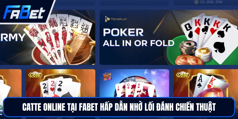 Catte Online FABET - Đấu Trí Săn Thưởng Cực Cuốn Hút