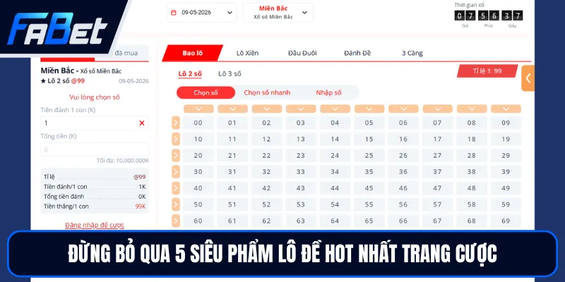 Xổ Số FABET - Chốt Số Nhanh, Tỷ Lệ Thưởng Hấp Dẫn